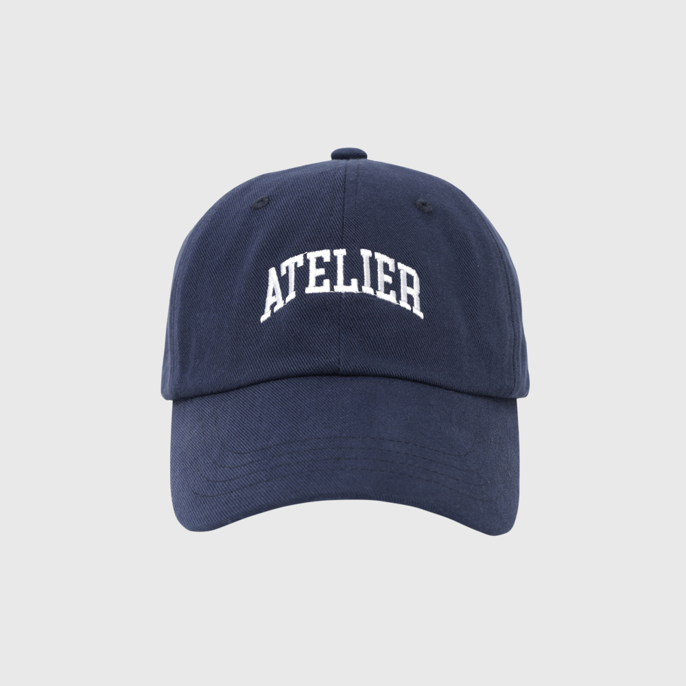 [6차 리오더] 네이비 아틀리에 엠브로이더리 볼캡 / NAVY ATELIER EMBROIDERY BALL CAP