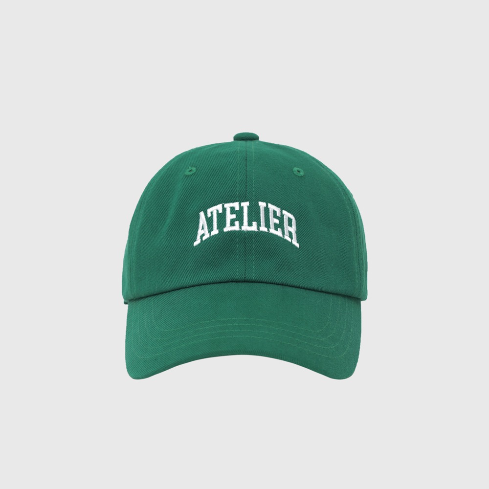 [일시품절] 그린 아틀리에 엠브로이더리 볼캡 / GREEN ATELIER EMBROIDERY BALL CAP
